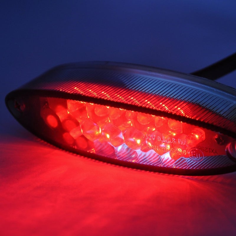 MISS MOLY Universal 28 LEDs Motorcycle ATV Tail Light Brake Stop Lights Compatible with Suzuki Harley Davidson Honda Kawasaki DR DRZ 650 400 - Image 4